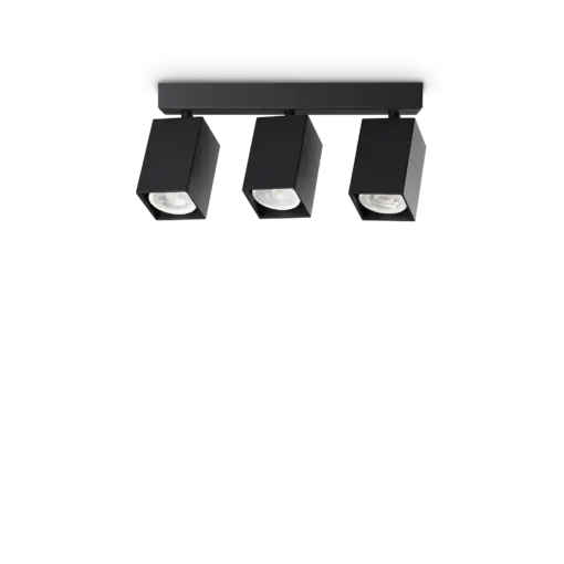 DYNAMITE PL3 LINEAR SQUARE NERO IDEAL LUX – 371276