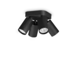 DYNAMITE PL4 ROUND NERO IDEAL LUX – 371290