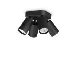 DYNAMITE PL4 ROUND NERO IDEAL LUX – 371290