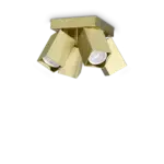 DYNAMITE PL4 SQUARE OTTONE IDEAL LUX – 371320