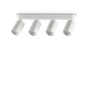 DYNAMITE PL4 LINEAR ROUND BIANCO IDEAL LUX – 371337