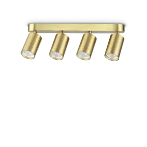 DYNAMITE PL4 LINEAR ROUND OTTONE IDEAL LUX – 371351