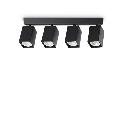 DYNAMITE PL4 LINEAR SQUARE NERO IDEAL LUX – 371368