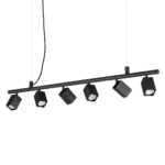 DYNAMITE SP6 SQUARE NERO IDEAL LUX – 371412