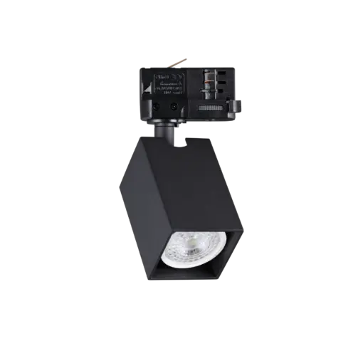 DYNAMITE TR 3-PHASE SQUARE NERO IDEAL LUX – 371528
