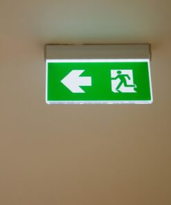 Φωτιστικό Ασφαλείας 2W LED Exit 3Hrs Cree CHIP Ψυχρό Λευκό 6000K V-TAC – 836-6