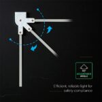 Φωτιστικό Ασφαλείας 2W LED Exit 3Hrs Cree CHIP Ψυχρό Λευκό 6000K V-TAC – 836-6