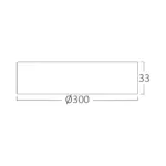 BRY-SMD-SRP-24W-RND-WHT-4000K-LED PANEL Braytron – BP03-62410