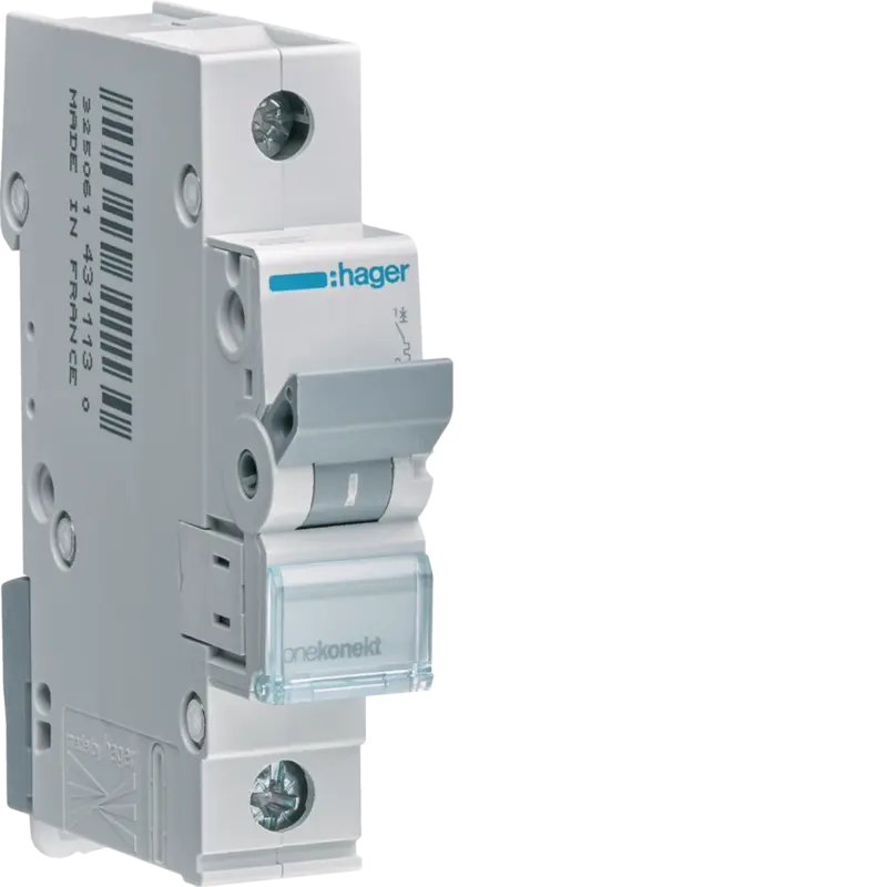 Ασφάλεια Αυτόματη C 6kA 1P 50Α Hager – MCN150