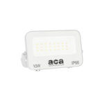 LED Προβολέας 10W ACA Λευκός 120° 1000lm Αδιάβροχος IP66 3000/4000/6000K CCT – N10CCTW