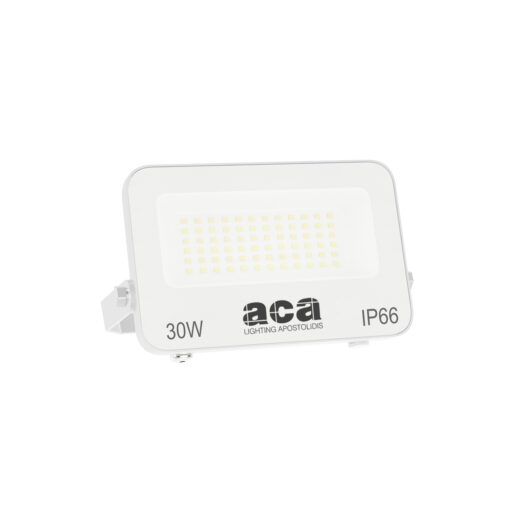 LED Προβολέας 30W ACA Λευκός 120° 3000lm Αδιάβροχος IP66 3000/4000/6000K CCT – N30CCTW