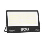 LED Προβολέας 400W ACA Μαύρος 120° 40.000lm Αδιάβροχος IP66 3000/4000/6000K CCT - N400CCT