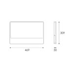 LED Προβολέας 400W ACA Μαύρος 120° 40.000lm Αδιάβροχος IP66 3000/4000/6000K CCT – N400CCT