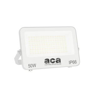 LED Προβολέας 50W ACA Λευκός 120° 5000lm Αδιάβροχος IP66 3000/4000/6000K CCT – N50CCTW
