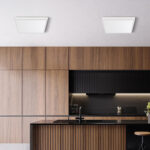 Πλαφονιέρα “Jade” slim 36W CCT Λευκό 40×40 Braytron – BP07-10480