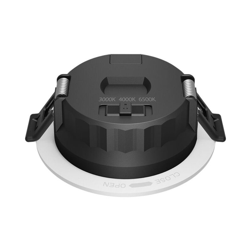 Σποτ Led 6.5W 3CCT RND IP20 Λευκό/Μαύρο Braytron – BD01-20181