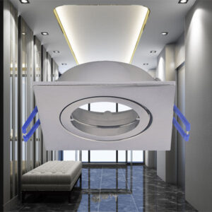 Σποτ “MITTO” Τετράγωνο Nikel GU10 Braytron – BH03-02024