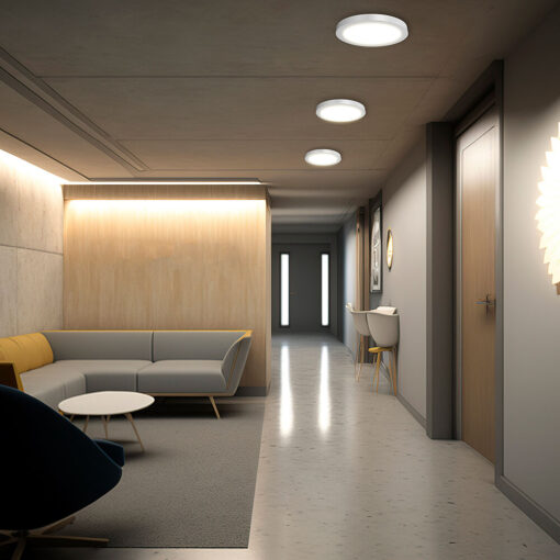 Φωτιστικό Led Panel RDN 18W CCT Λευκό Εξωτερικό Braytron – BP03-61880