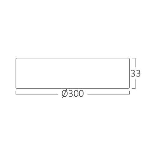 Φωτιστικό Led Panel RDN 24W CCT Λευκό Εξωτερικό Braytron – BP03-62480
