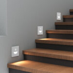 Απλίκα led “Step” 1,5w lm CCT Sensor Λευκή Braytron – BH07-00380