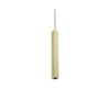 Ideal Lux Look SP1 Square D40 H400 Brass – Κρεμαστό Φωτιστικό 1xGU10