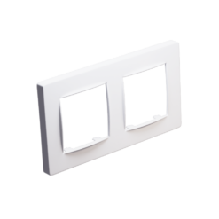 PRIME CLASSIC ΠΛΑΙΣΙΟ 2 ΘΕΣΕΩΝ IP20 ΛΕΥΚΟ ACA – 1000120101