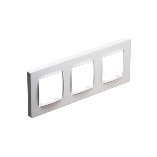 PRIME CLASSIC ΠΛΑΙΣΙΟ 3 ΘΕΣΕΩΝ IP20 ΛΕΥΚΟ ACA – 1000120201