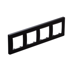 PRIME CLASSIC ΠΛΑΙΣΙΟ 4 ΘΕΣΕΩΝ IP20 ΜΑΤ ΑΝΘΡΑΚΙ ACA – 1000120305