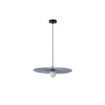 ΦΩΤΙΣΤΙΚΟ ΚΡΕΜΑΣΤΟ ΜΕΤΑΛΛΟ-ΥΦΑΣΜΑ 1XG9 MAX 10W Φ480mm ΜΑΥΡΟ ARTE ILLUMINA PIRUETTE EUROLAMP – 144-28512