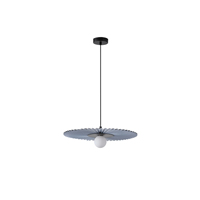 ΦΩΤΙΣΤΙΚΟ ΚΡΕΜΑΣΤΟ ΜΕΤΑΛΛΟ-ΥΦΑΣΜΑ 1XG9 MAX 10W Φ480mm ΜΑΥΡΟ ARTE ILLUMINA PIRUETTE EUROLAMP – 144-28512