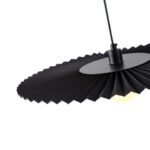 ΦΩΤΙΣΤΙΚΟ ΚΡΕΜΑΣΤΟ ΜΕΤΑΛΛΟ-ΥΦΑΣΜΑ 1XG9 MAX 10W Φ480mm ΜΑΥΡΟ ARTE ILLUMINA PIRUETTE EUROLAMP – 144-28512