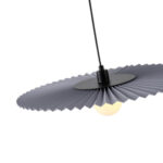 ΦΩΤΙΣΤΙΚΟ ΚΡΕΜΑΣΤΟ ΜΕΤΑΛΛΟ-ΥΦΑΣΜΑ 1XG9 MAX 10W Φ480mm ΓΚΡΙ ARTE ILLUMINA PIRUETTE EUROLAMP – 144-28513