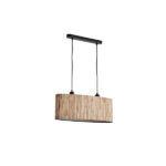 ΦΩΤΙΣΤΙΚΟ ΚΡΕΜΑΣΤΟ PAMPAS 2ΦΩΤΟ 2XE27 Max 15W Φ580X1290mm ΜΠΕΖ ARTE ILLUMINA AENON EUROLAMP – 144-31030