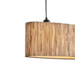 ΦΩΤΙΣΤΙΚΟ ΚΡΕΜΑΣΤΟ PAMPAS 2ΦΩΤΟ 2XE27 Max 15W Φ580X1290mm ΜΠΕΖ ARTE ILLUMINA AENON EUROLAMP – 144-31030