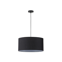 ΦΩΤΙΣΤΙΚΟ ΚΡΕΜΑΣΤΟ ΥΦΑΣΜΑ ΜΟΝΟΦΩΤΟ 1XΕ27 Max 15W Φ530X1500mm ΜΑΥΡΟ ARTE ILLUMINA SOHO EUROLAMP – 144-33072