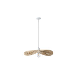 ΦΩΤΙΣΤΙΚΟ ΚΡΕΜΑΣΤΟ BAMBOO ΜΟΝΟΦΩΤΟ 1XE27 Max 15W Φ550X1360mm ΜΠΕΖ ARTE ILLUMINA OASIS EUROLAMP – 144-33094
