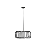 ΦΩΤΙΣΤΙΚΟ ΚΡΕΜΑΣΤΟ ΜΕΤΑΛΛΟ ΜΟΝΟΦΩΤΟ 1XE27 Max 15W Φ450X1520mm ΜΑΥΡΟ ARTE ILLUMINA AIRY EUROLAMP – 144-46028