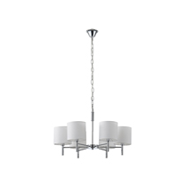 ΦΩΤΙΣΤΙΚΟ ΚΡΕΜΑΣΤΟ ΜΕΤΑΛΛΟ-ΥΦΑΣΜΑ 6ΦΩΤΟ 6XE14 ΜΑΧ 8W Φ660X1100mm ΑΣΗΜΙ ARTE ILLUMINA COURT EUROLAMP – 144-47018