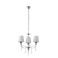 ΦΩΤΙΣΤΙΚΟ ΚΡΕΜΑΣΤΟ ΜΕΤΑΛΛΟ-ΥΦΑΣΜΑ-ΓΥΑΛΙ 3ΦΩΤΟ 3XE14 ΜΑΧ 8W Φ580X1280mm ΑΣΗΜΙ ARTE ILLUMINA COUNTESS EUROLAMP – 144-47020