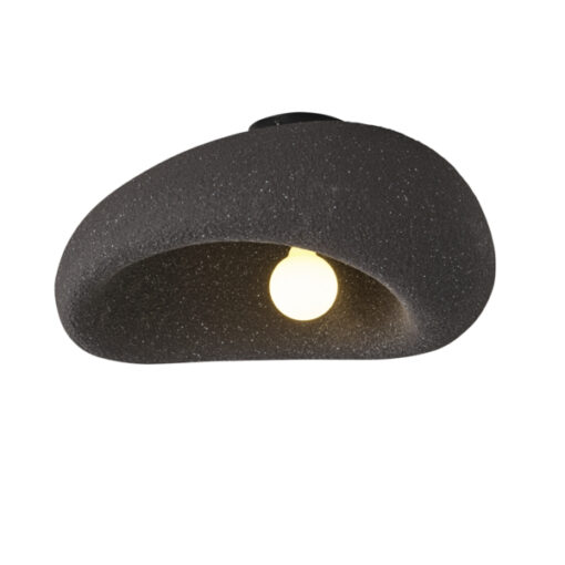 ΠΛΑΦΟΝΙΕΡΑ ΠΟΛΥΣΤΕΡΙΝΗ 1XE27 MAX 15W Φ50cm ΜΑΥΡΗ ARTE ILLUMINA TERAL EUROLAMP – 144-50034