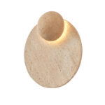 ΑΠΛΙΚΑ ΤΟΙΧΟΥ ΤΡΑΒΕΡΤΙΝΑ-ΓΥΑΛΙ LED 5W 600Lm 3000K 230X60X280mm ARTE ILLUMINA LITO EUROLAMP – 144-50060