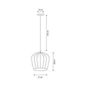 ΦΩΤΙΣΤΙΚΟ ΣΠΙΡΑΛ  Φ360 ΜΑΥΡΟ  ARTE ILLUMINA NAXOS EUROLAMP – 153-56321