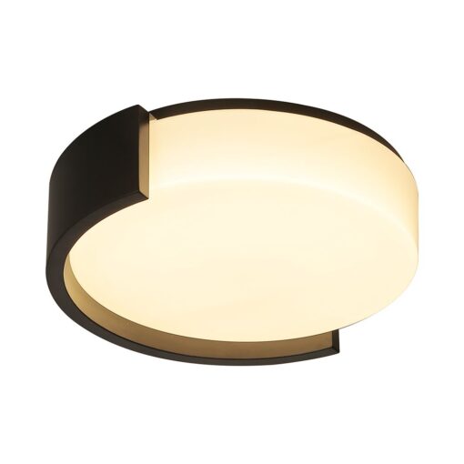 V-TAC 24188 LED Πλαφονίερα Οροφής Στρογγυλή Φ450 48W 5760lm Dimmable CCT με Τηλεχειριστήριο & Bluetooth Μαύρη