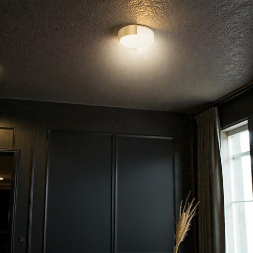 V-TAC 24190 48W LED Decorative Ceiling Lamp (D450*H120mm) 3in1 Remote Control Dimmable Gold