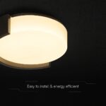 V-TAC 24191VT LED Πλαφονίερα Οροφής Μαύρη Στρογγυλή Φ550 63W 7200lm Dimmable CCT με Τηλεχειριστήριο