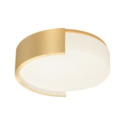 V-TAC 24193VT LED Πλαφονίερα Οροφής Χρυσή Στρογγυλή Φ550 63W 7200lm Dimmable CCT με Τηλεχειριστήριο