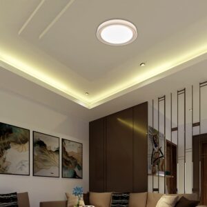 V-TAC 24195 LED Designer Domelight 30W/60W/30W Remote Contron 3in1 Dimmable Golden Cover