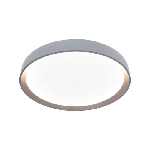 V-TAC 24198VT LED Πλαφονίερα Οροφής Στρογγυλή Φ480 30W/60W 6000lm Dimmable CCT με Τηλεχειριστήριο Σκούρο Καφέ