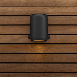 ANCOR Wall Down Matt Black Tradition Classic Lutec – 1-T5115001012
