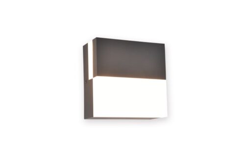 DOMINO Wall Dark Grey 3000K Architectural Modern Moveable Head Lutec – 1-T5116202118